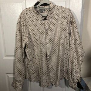 Paulo Solari men casual long sleeve cotton shirt, 4XL